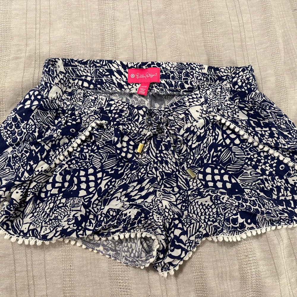 Lilly Pulitzer for Target Navy Shorts XS
